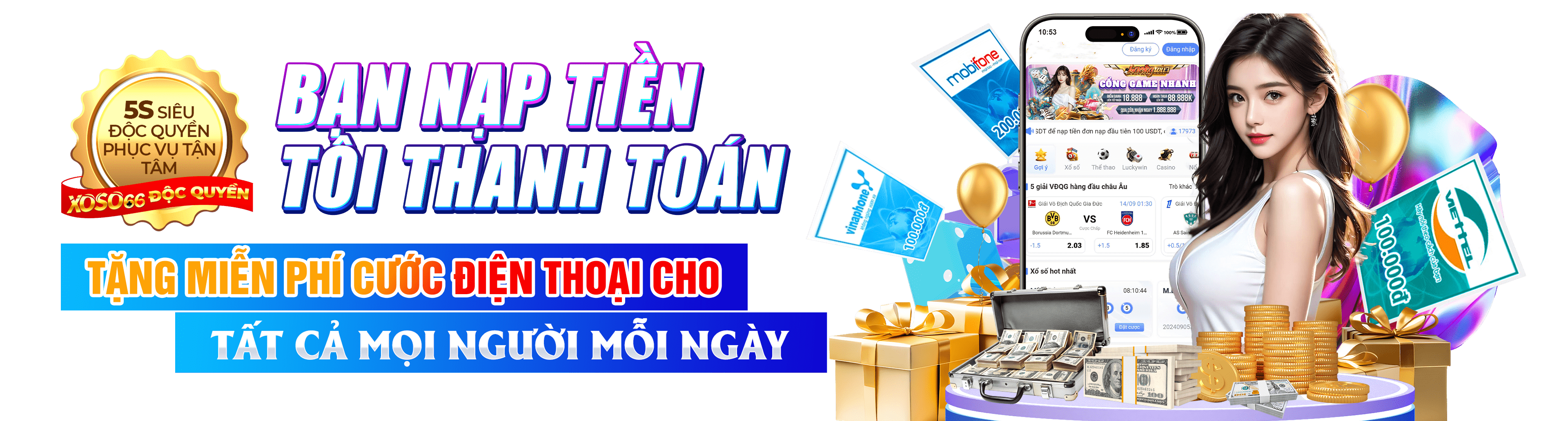 Hình ảnh quảng cáo của fi882 hiển thị nền tảng và các lợi ích
